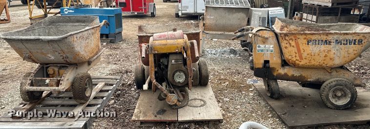 image for item NF9448 (3) Prime Mover concrete buggies 