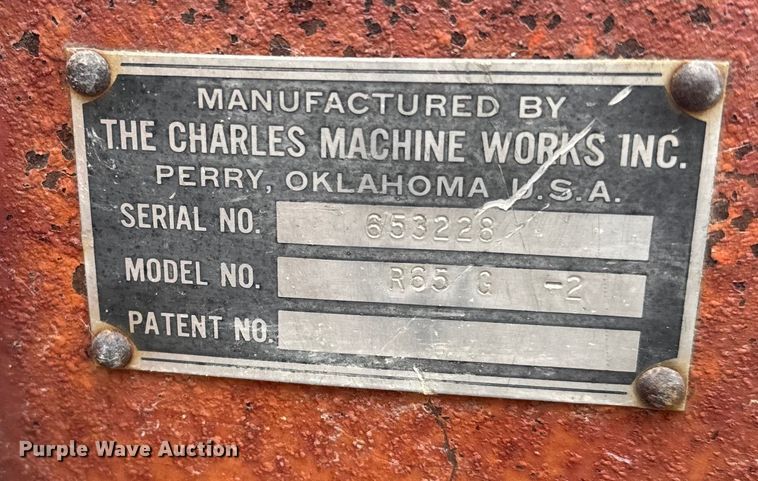 image for item NF9451 1979 Ditch Witch R65 trencher