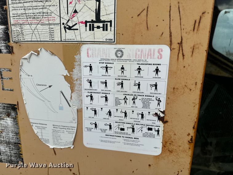 image for item NF9457 1966 Bucyrus Erie 30-B HD crane