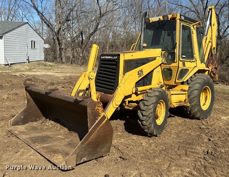 image for item NF9484 1990 Caterpillar 426 Series II backhoe