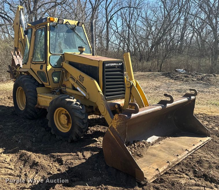 image for item NF9484 1990 Caterpillar 426 Series II backhoe
