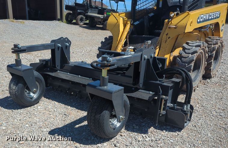 image for item NG9364 2023 Land Honor PR-12-72W skid steer power rake