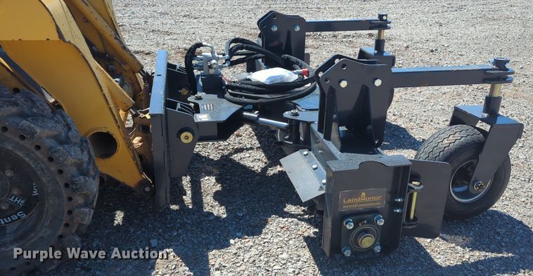 image for item NG9364 2023 Land Honor PR-12-72W skid steer power rake