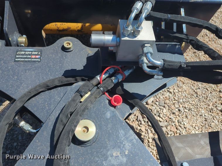 image for item NG9364 2023 Land Honor PR-12-72W skid steer power rake