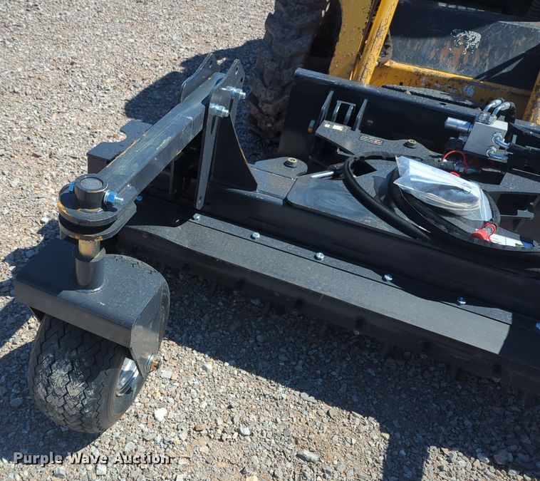image for item NG9364 2023 Land Honor PR-12-72W skid steer power rake