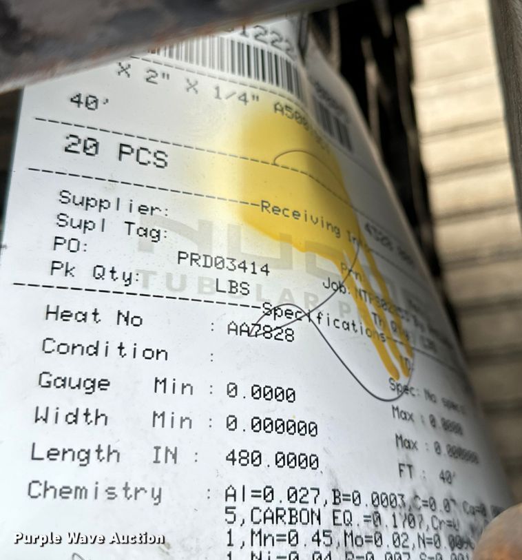 image for item NH9004 (150) steel tubes