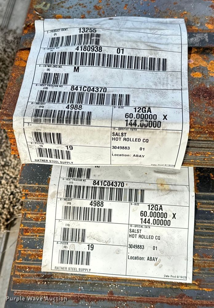 image for item NH9005 (203) steel plates