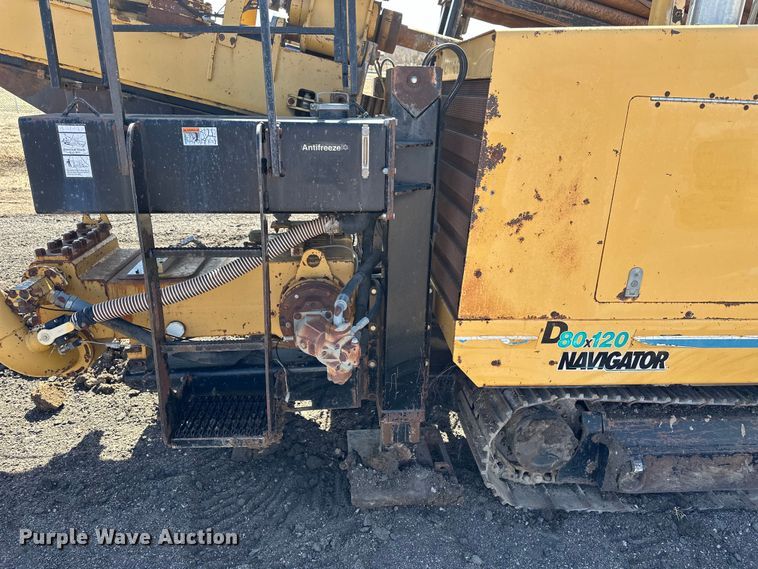 image for item NJ9470 2001 Vermeer D80x120 Navigator  directional boring unit