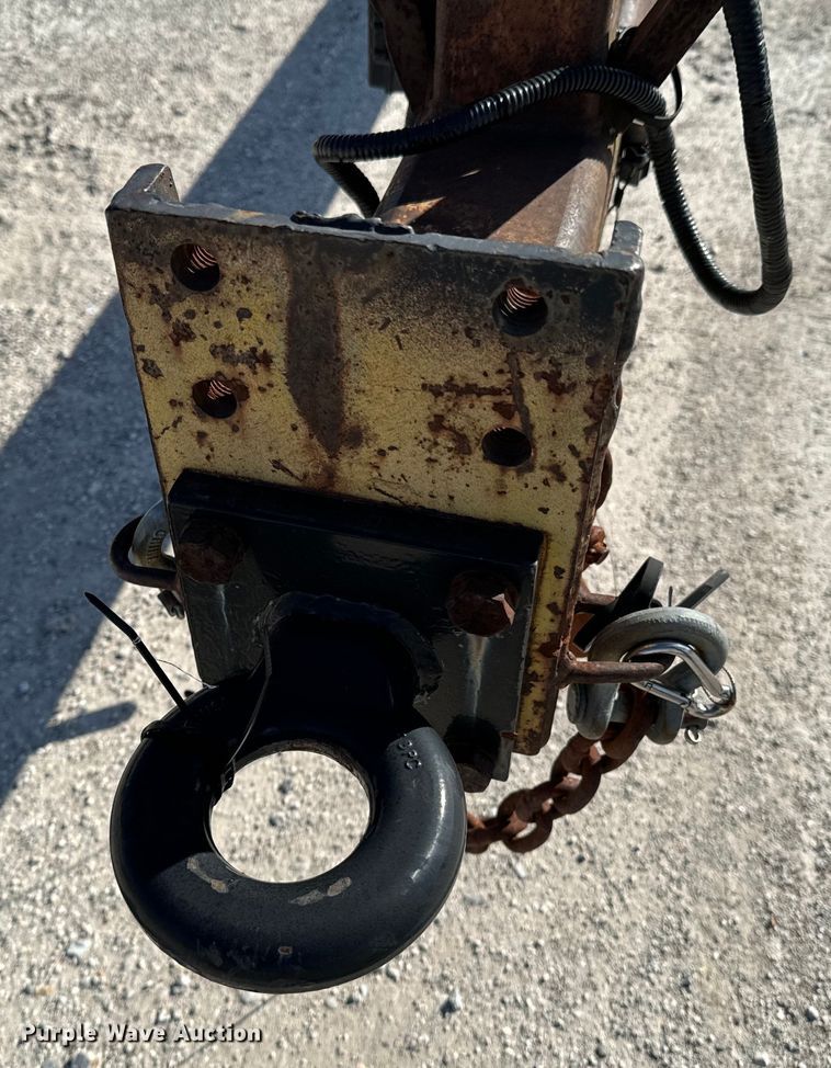 image for item OJ9666 1989 Shop built pole trailer