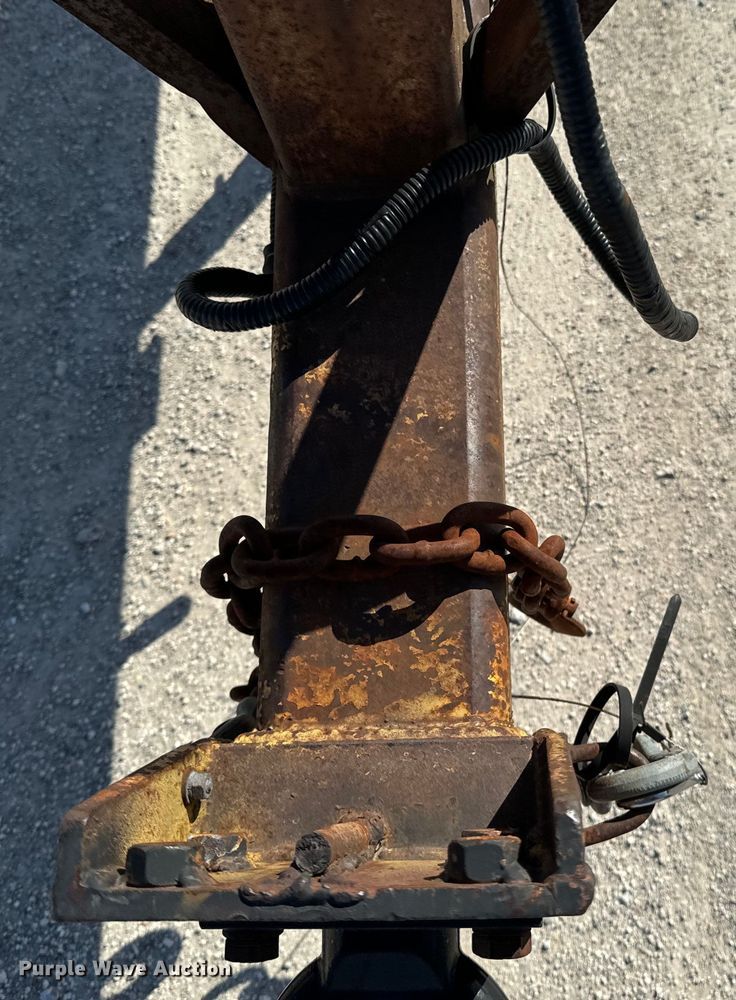 image for item OJ9666 1989 Shop built pole trailer