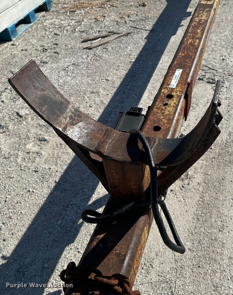 image for item OJ9666 1989 Shop built pole trailer