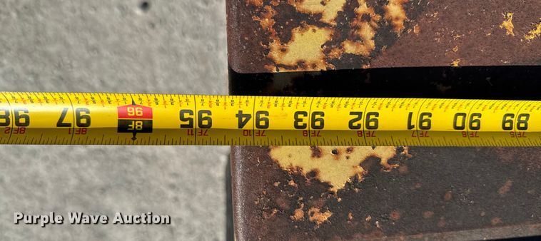 image for item OJ9666 1989 Shop built pole trailer