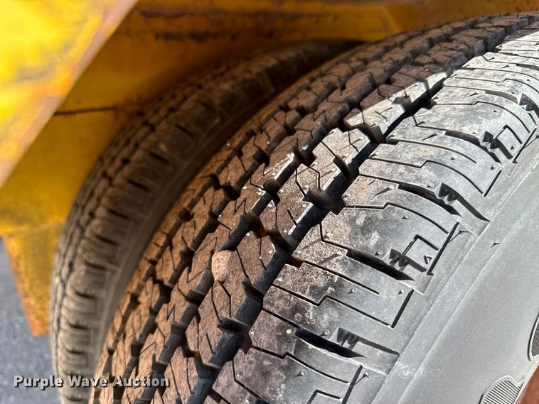 image for item OJ9666 1989 Shop built pole trailer