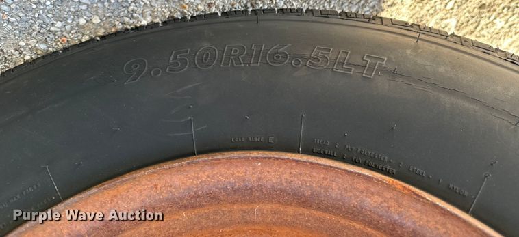 image for item OJ9666 1989 Shop built pole trailer