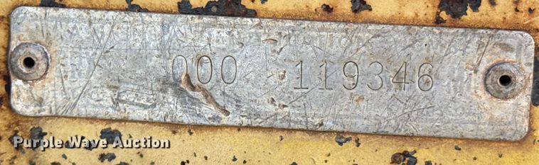 image for item OJ9666 1989 Shop built pole trailer