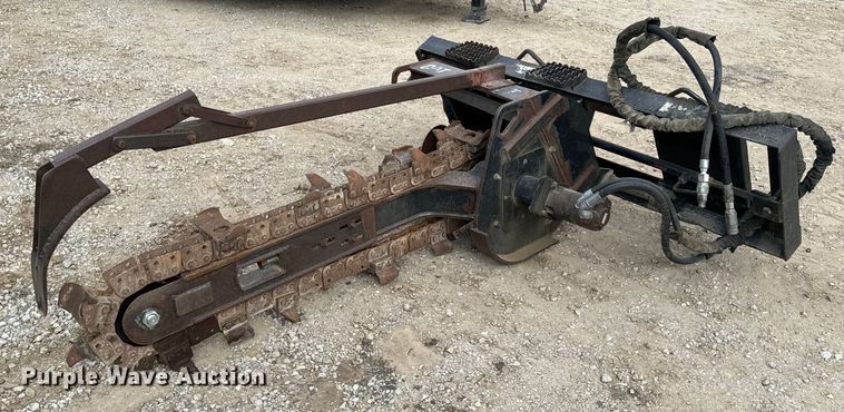 image for item OJ9683 Caterpillar T9 skid steer trencher