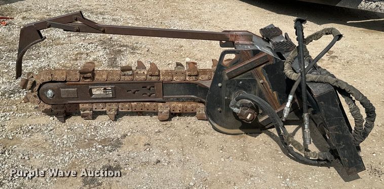 image for item OJ9683 Caterpillar T9 skid steer trencher
