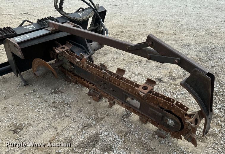 image for item OJ9683 Caterpillar T9 skid steer trencher