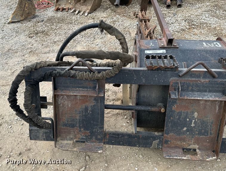 image for item OJ9683 Caterpillar T9 skid steer trencher