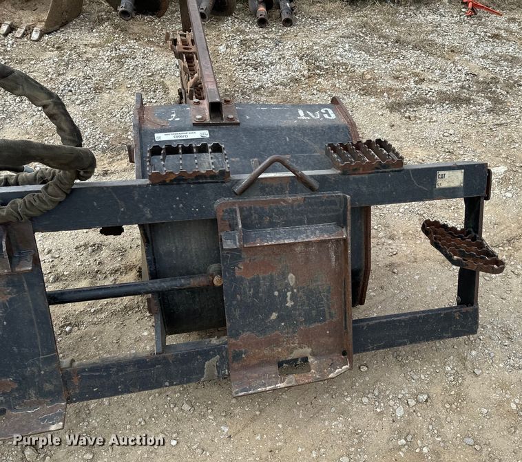 image for item OJ9683 Caterpillar T9 skid steer trencher