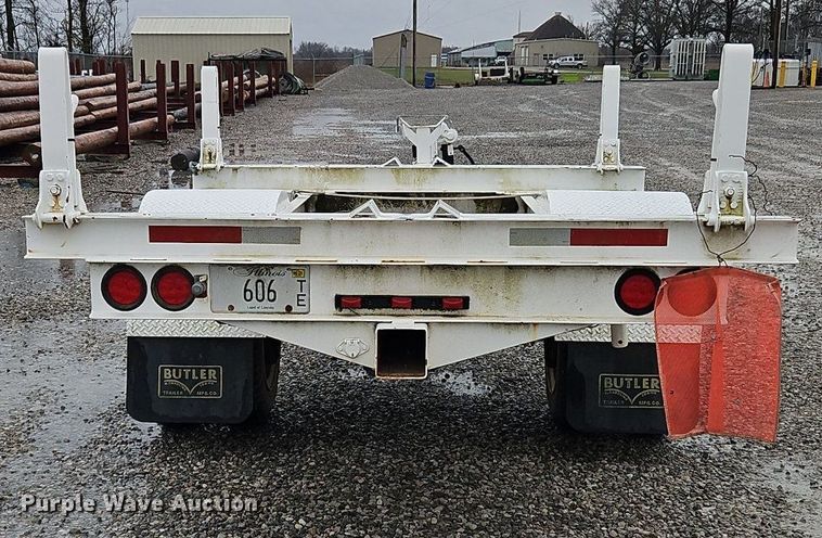image for item OK9816 1991 Butler  BPHD-1000 pole trailer 