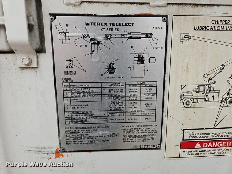 image for item OK9817 2005 International  4300 forestry bucket truck