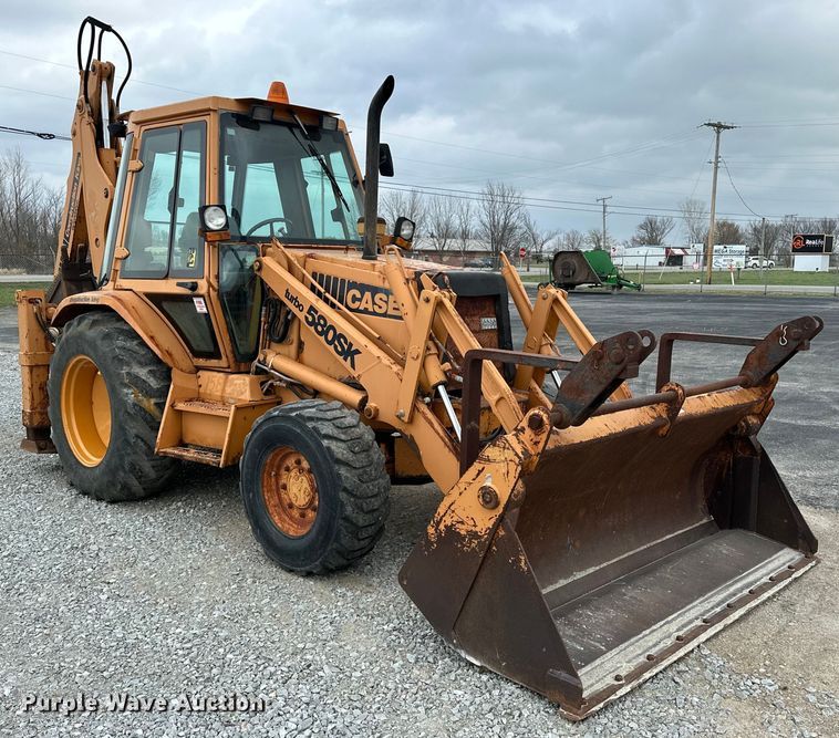 image for item OM9265 Case 580SK  backhoe