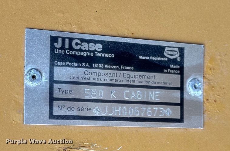 image for item OM9265 Case 580SK  backhoe