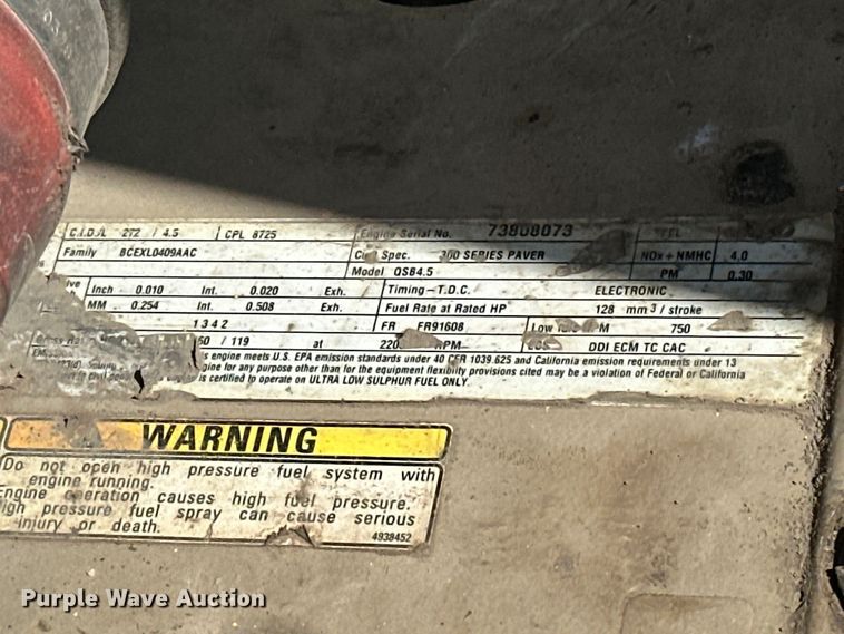 image for item OM9949 2014 Bomag CR362 paver