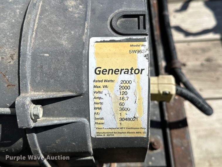 image for item OM9963 2015 Maxey  utility trailer