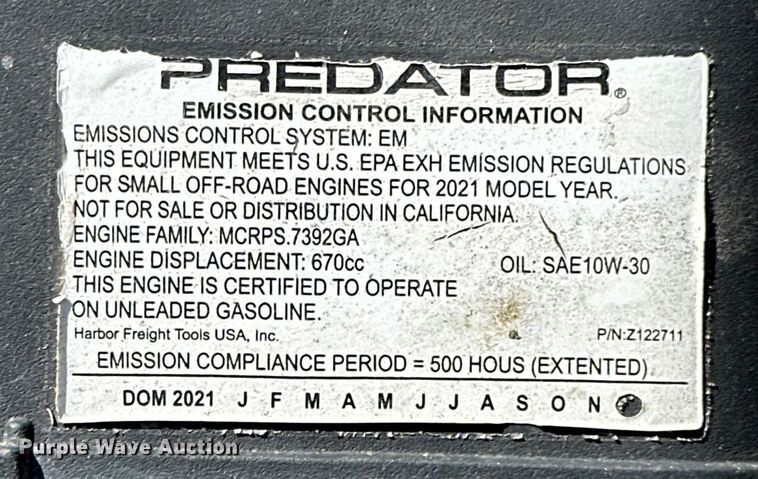 image for item OM9963 2015 Maxey  utility trailer