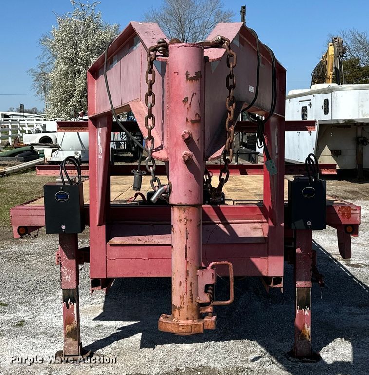 image for item OM9967 2012 Kerr-Bilt tilt deck equipment trailer