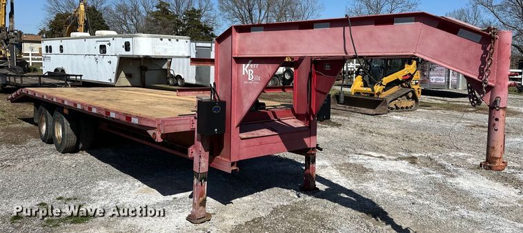 image for item OM9967 2012 Kerr-Bilt tilt deck equipment trailer