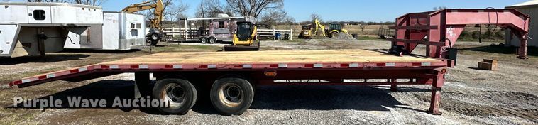 image for item OM9967 2012 Kerr-Bilt tilt deck equipment trailer