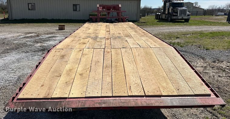 image for item OM9967 2012 Kerr-Bilt tilt deck equipment trailer