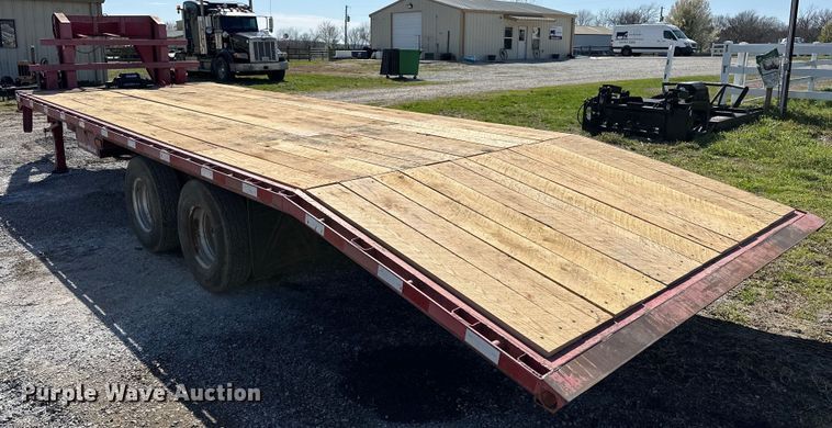 image for item OM9967 2012 Kerr-Bilt tilt deck equipment trailer