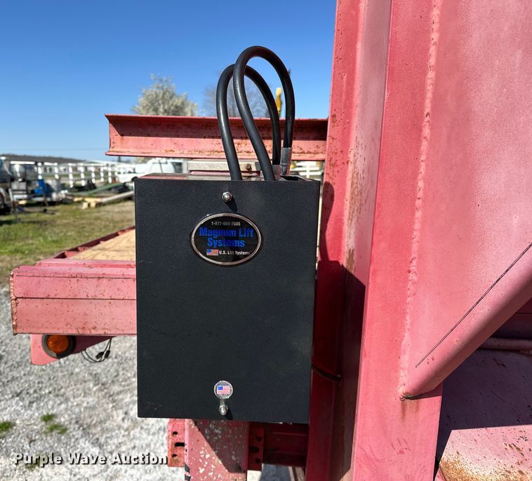 image for item OM9967 2012 Kerr-Bilt tilt deck equipment trailer