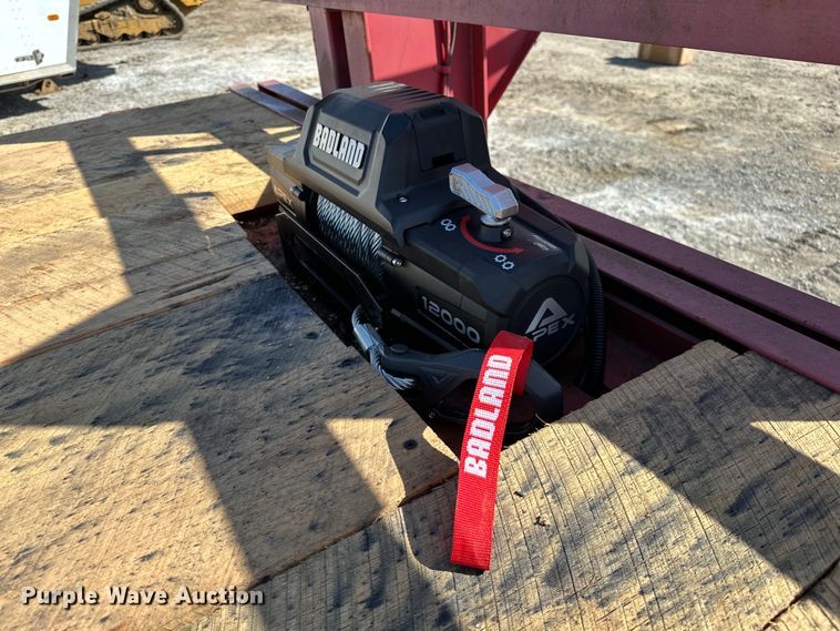 image for item OM9967 2012 Kerr-Bilt tilt deck equipment trailer