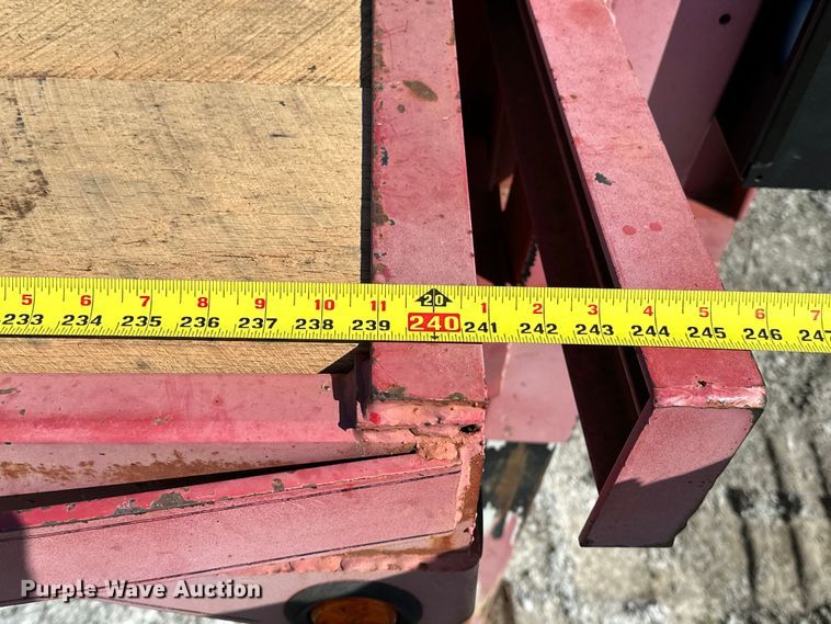 image for item OM9967 2012 Kerr-Bilt tilt deck equipment trailer