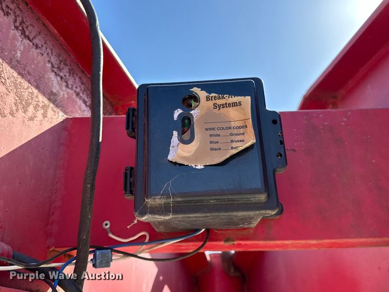 image for item OM9967 2012 Kerr-Bilt tilt deck equipment trailer