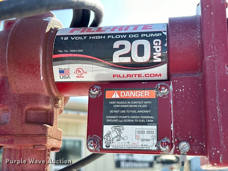 image for item OM9973 Gasoline fuel trailer