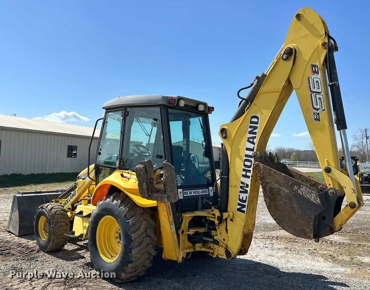 image for item OM9983 2010 New Holland  B95B backhoe