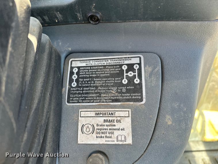 image for item OM9983 2010 New Holland  B95B backhoe