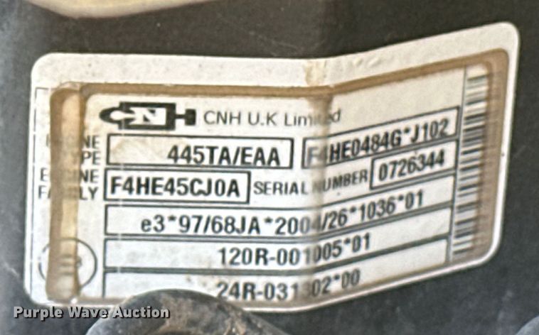 image for item OM9983 2010 New Holland  B95B backhoe