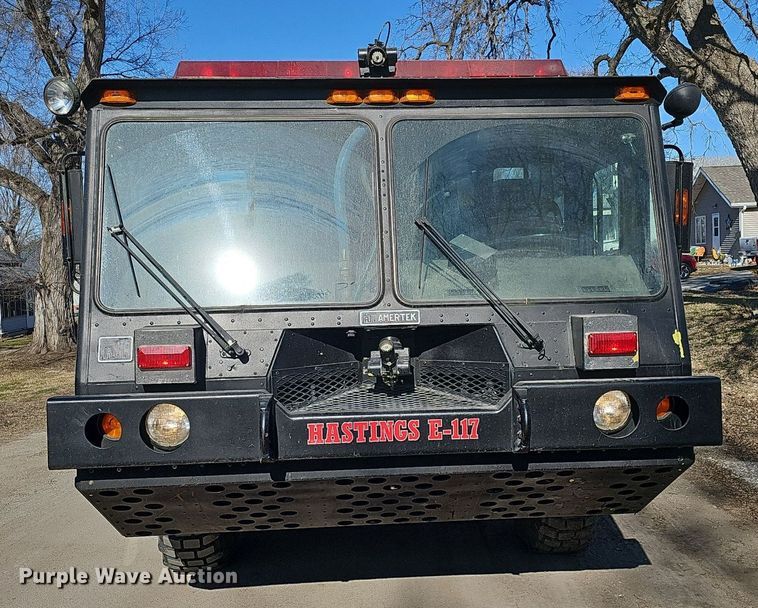 image for item DK0551 1989 Amertek M2500L fire truck