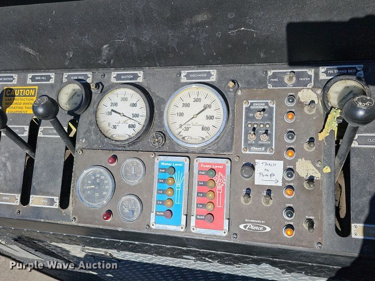 image for item DK0551 1989 Amertek M2500L fire truck