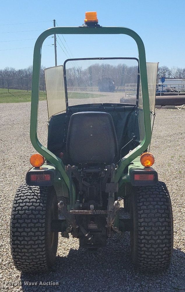 image for item DK4229 1995 John Deere 855 MFWD tractor