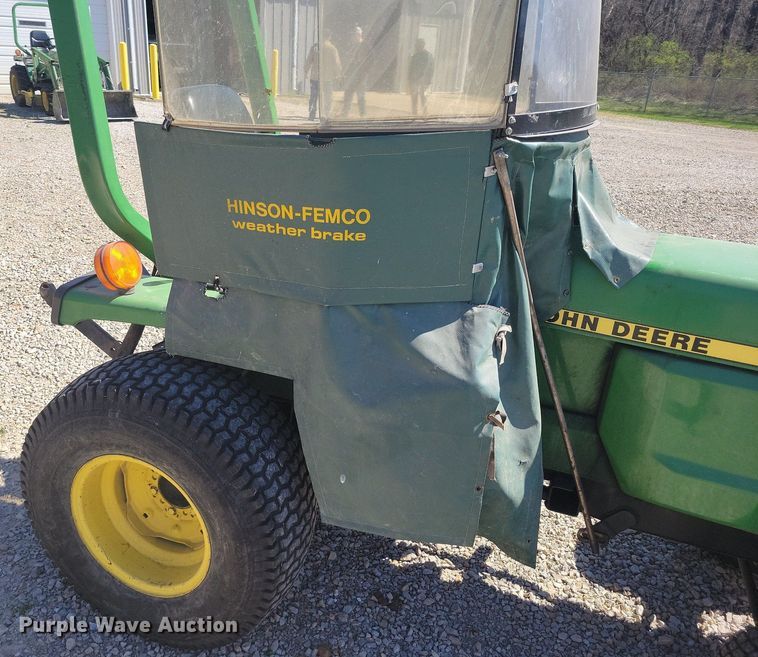 image for item DK4229 1995 John Deere 855 MFWD tractor