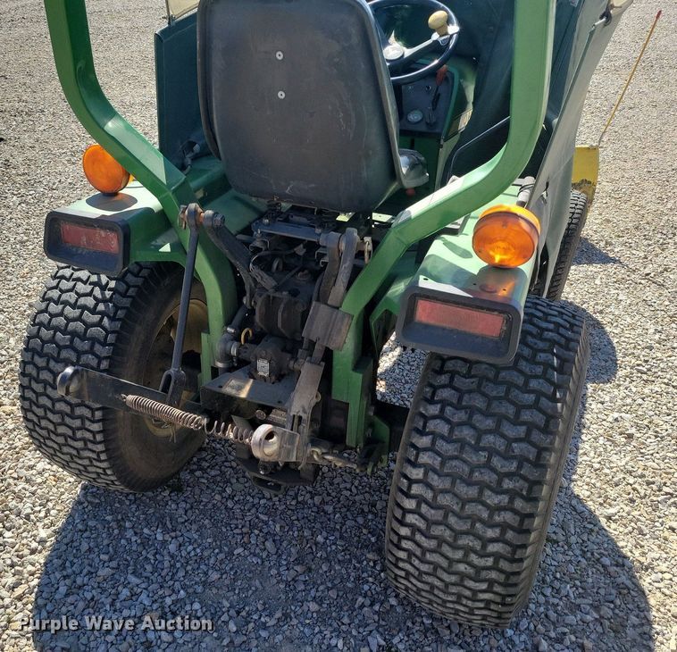 image for item DK4229 1995 John Deere 855 MFWD tractor