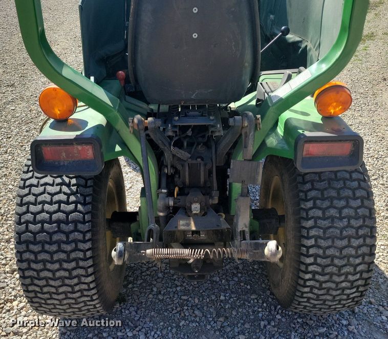 image for item DK4229 1995 John Deere 855 MFWD tractor